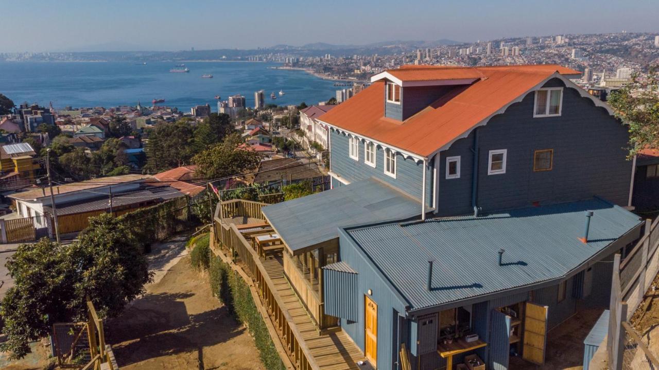 Hotel Faro Azul Valparaiso Cerro Alegre Экстерьер фото