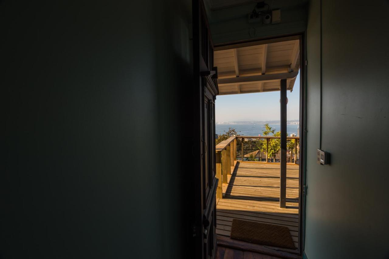 Hotel Faro Azul Valparaiso Cerro Alegre Экстерьер фото