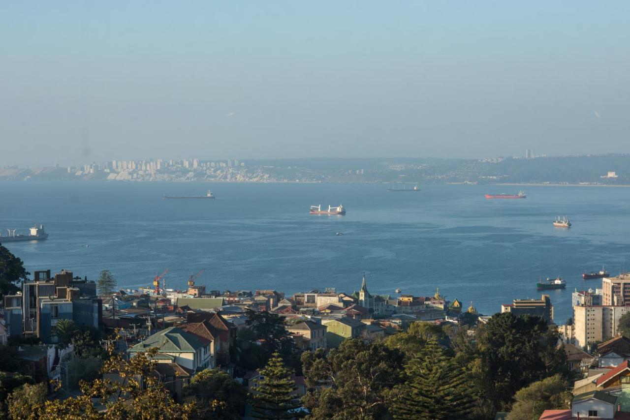 Hotel Faro Azul Valparaiso Cerro Alegre Экстерьер фото