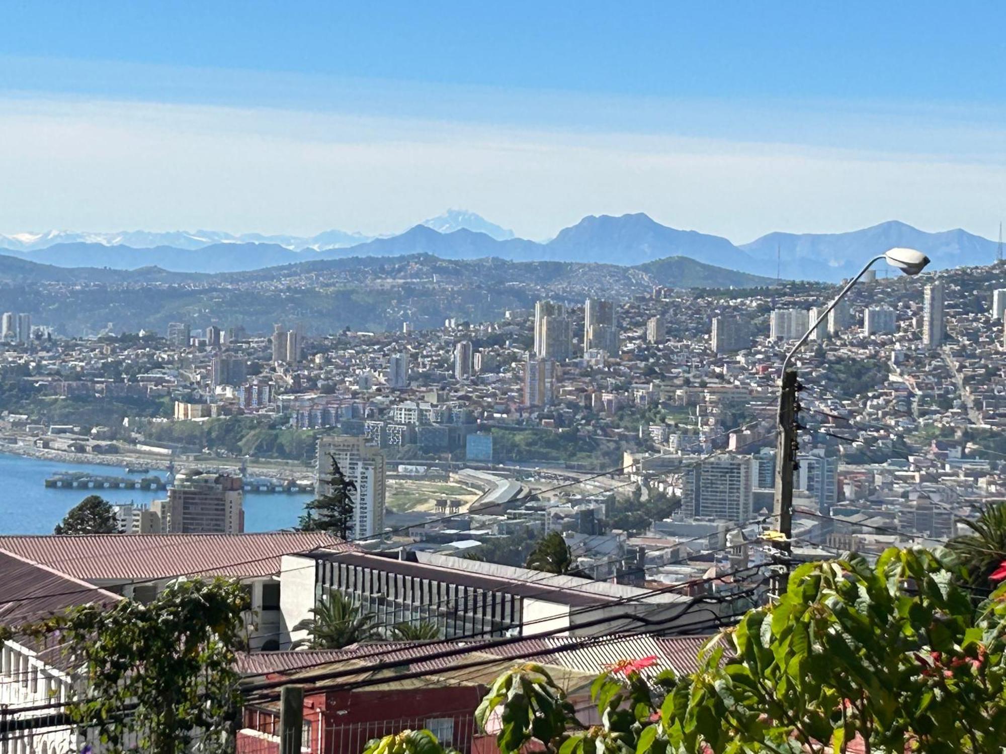 Hotel Faro Azul Valparaiso Cerro Alegre Экстерьер фото