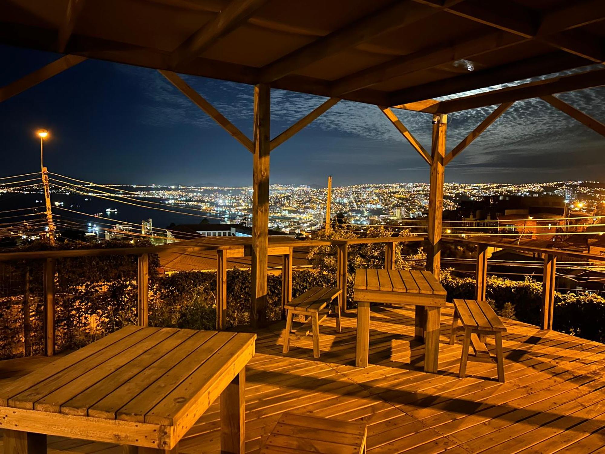 Hotel Faro Azul Valparaiso Cerro Alegre Экстерьер фото