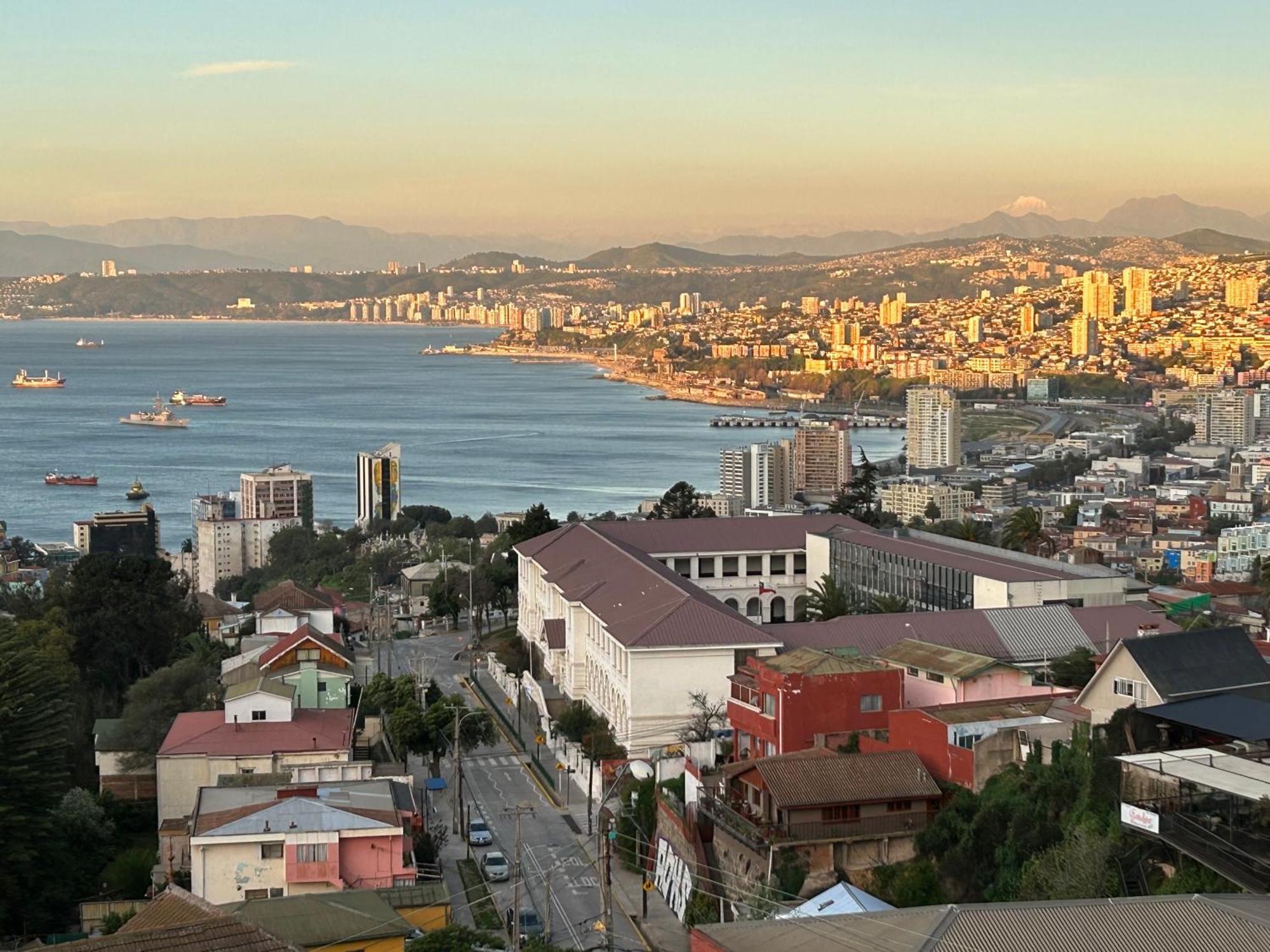 Hotel Faro Azul Valparaiso Cerro Alegre Экстерьер фото