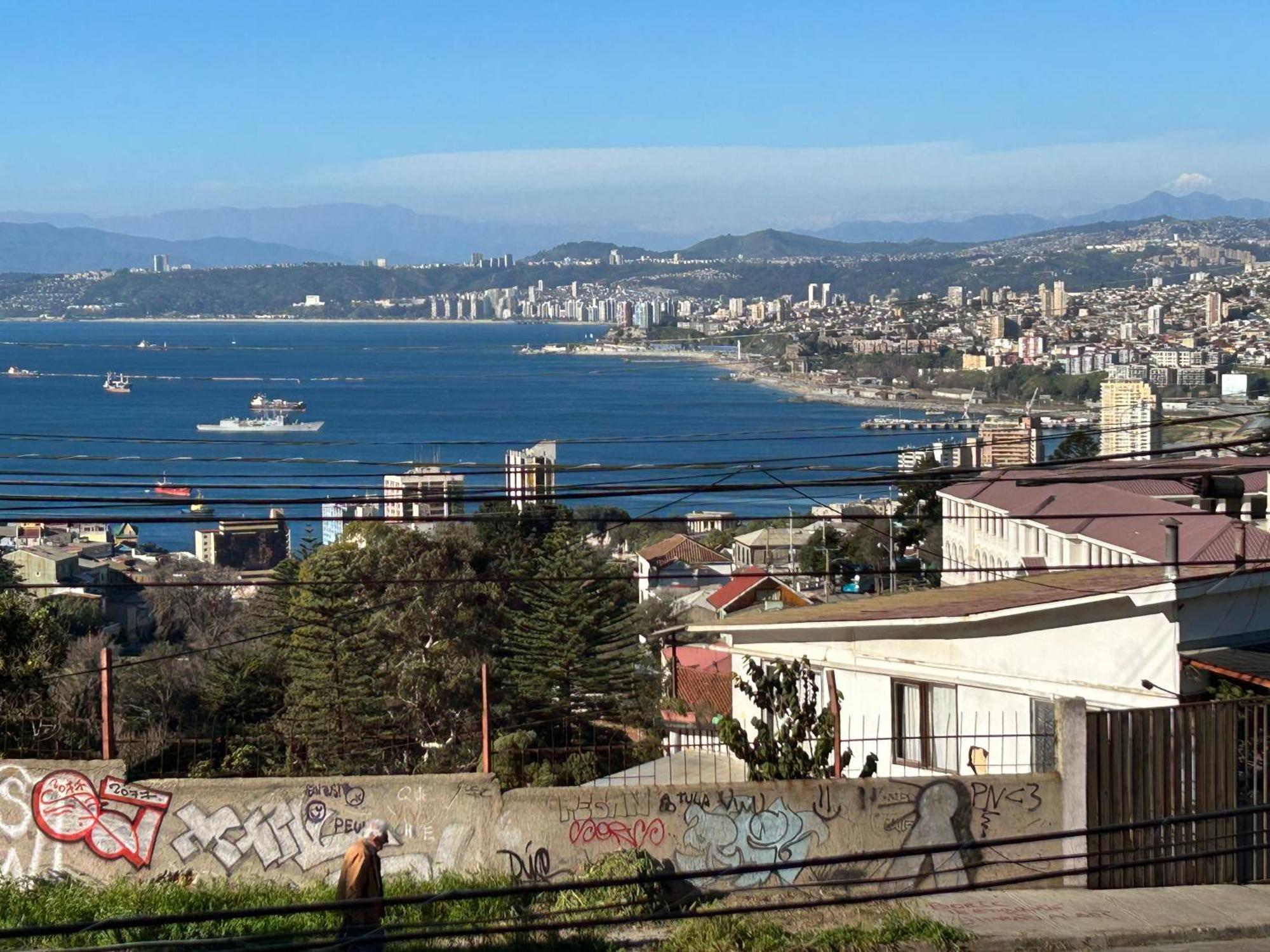 Hotel Faro Azul Valparaiso Cerro Alegre Экстерьер фото