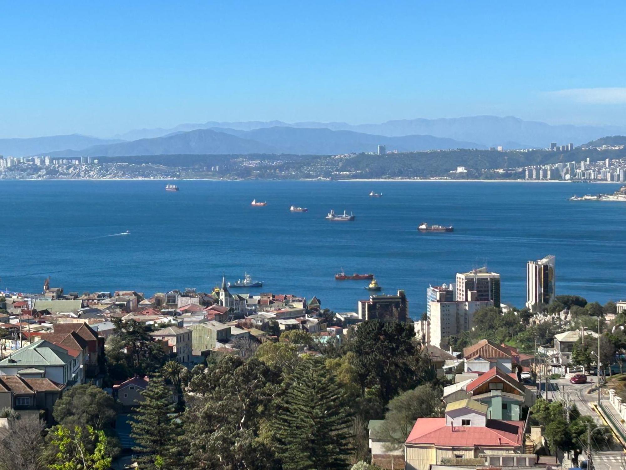 Hotel Faro Azul Valparaiso Cerro Alegre Экстерьер фото