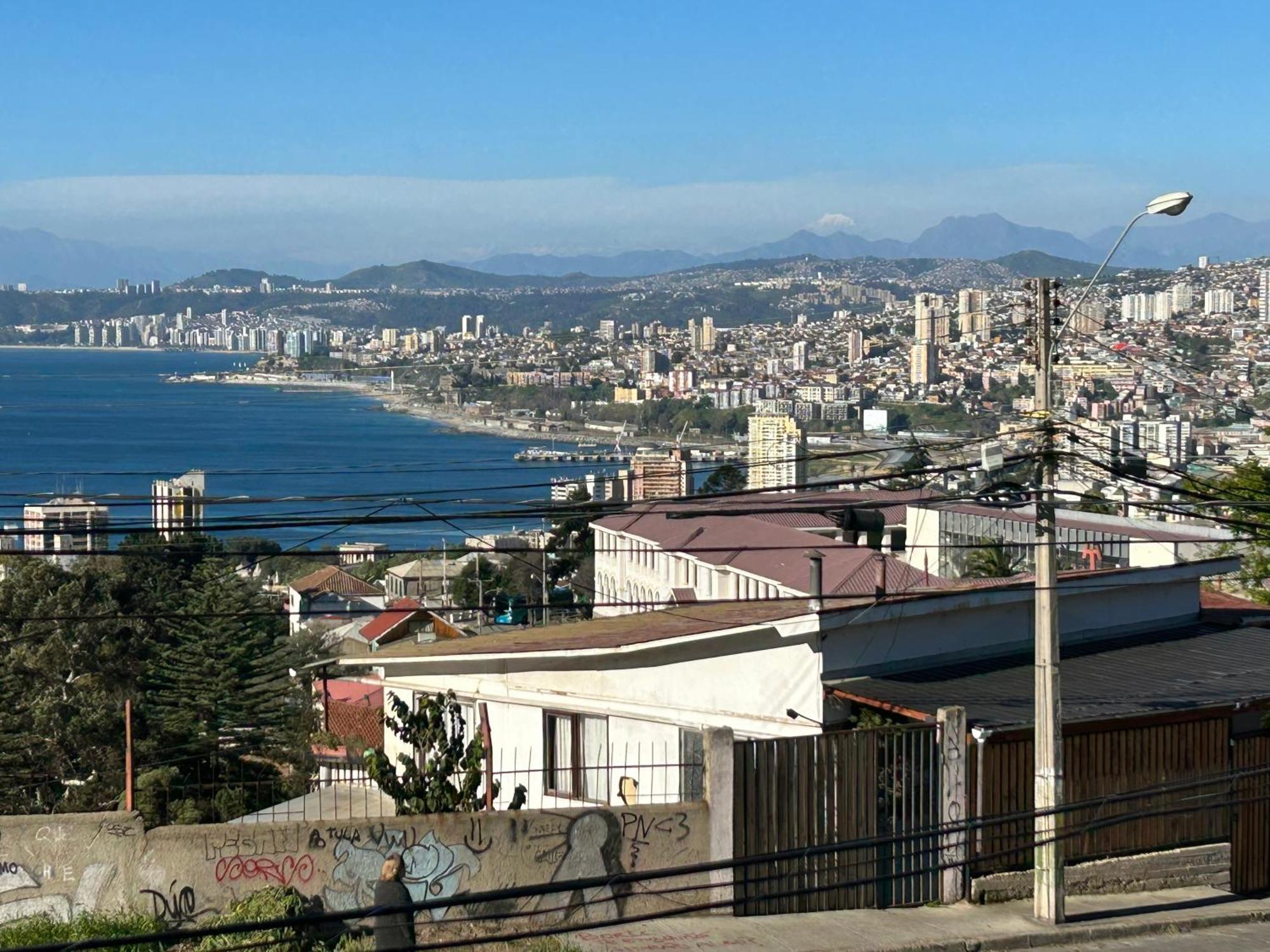 Hotel Faro Azul Valparaiso Cerro Alegre Экстерьер фото