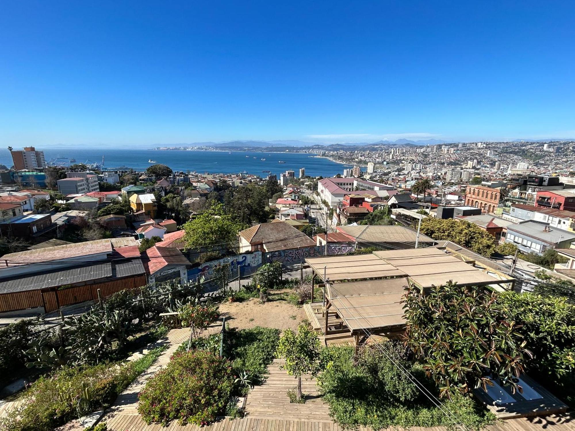 Hotel Faro Azul Valparaiso Cerro Alegre Экстерьер фото