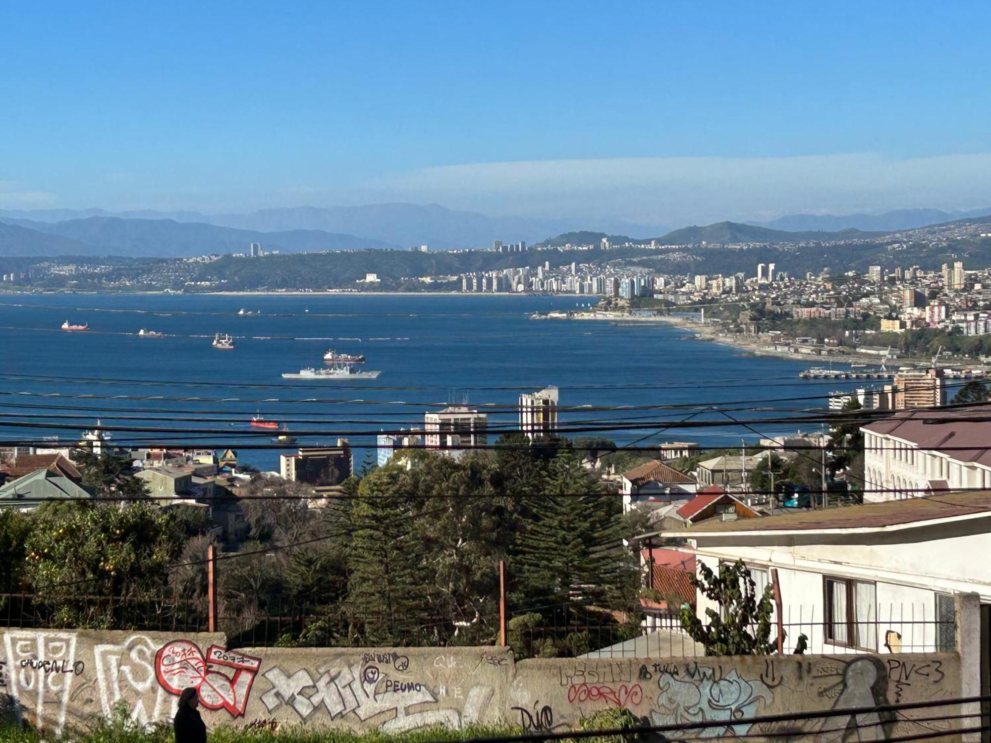 Hotel Faro Azul Valparaiso Cerro Alegre Экстерьер фото